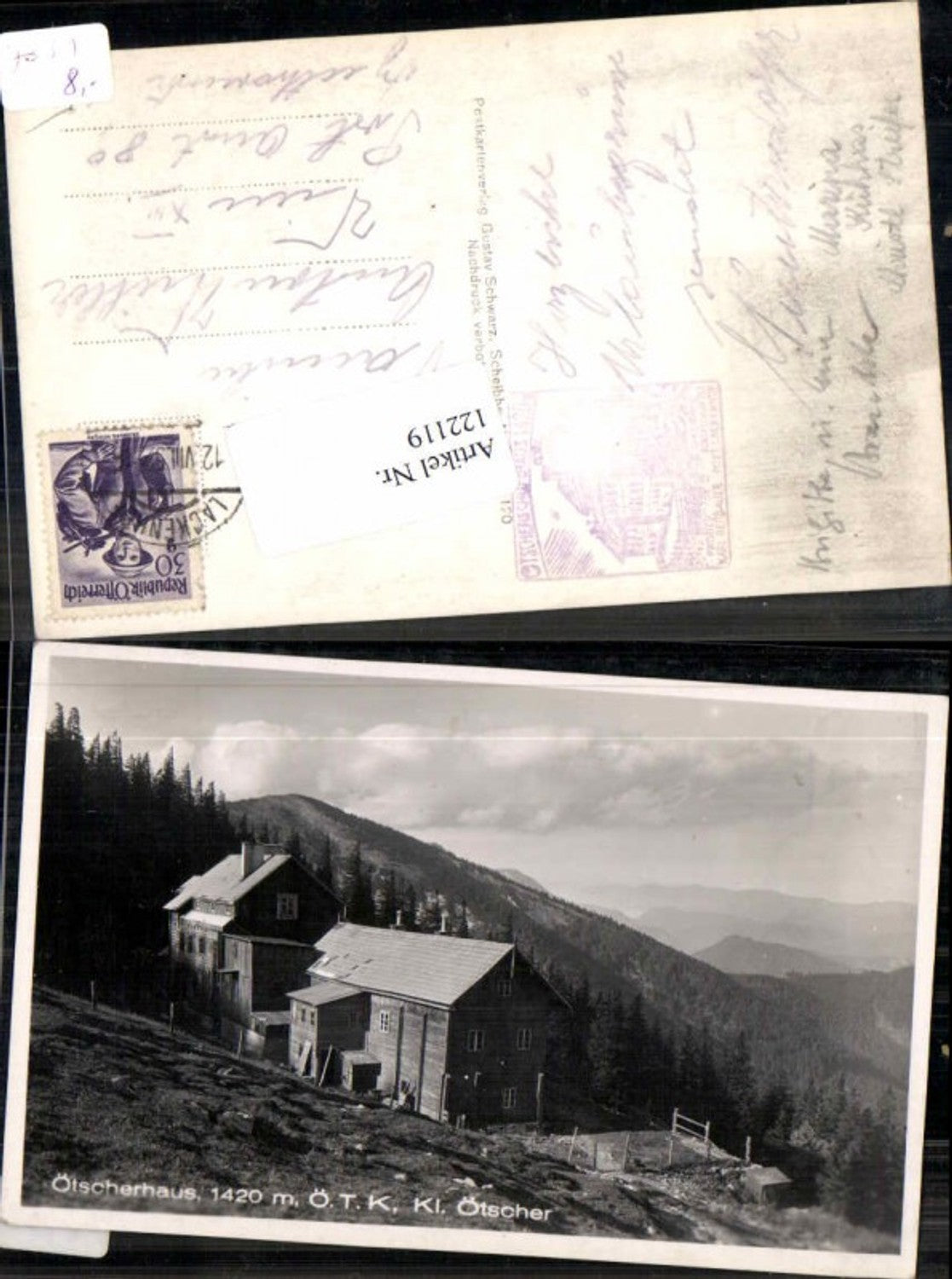 122119,Ötscherhaus Ötscher bei Lackenhof Gaming