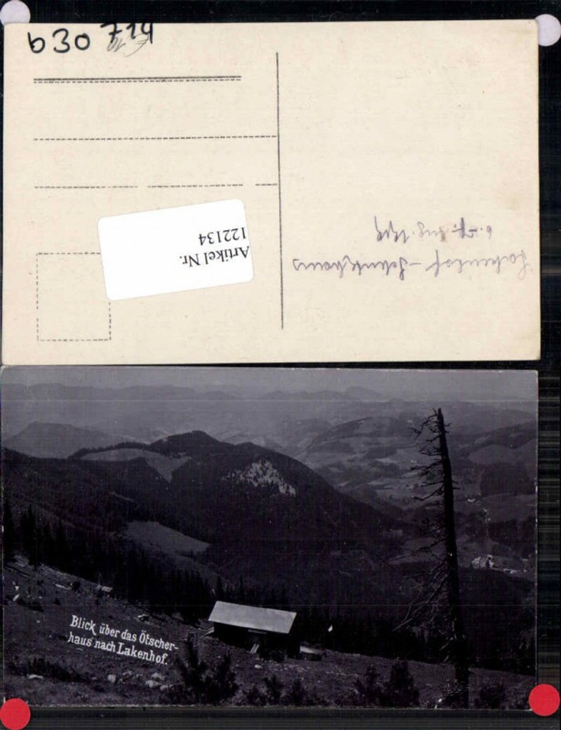 122134,Blick ü. Ötscherhaus Ötscher n. Lackenhof Lakenhof Ötscherschutzhaus