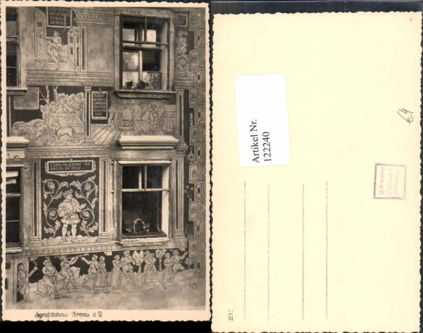 122240,Krems a.d. Donau Sgrafitohaus