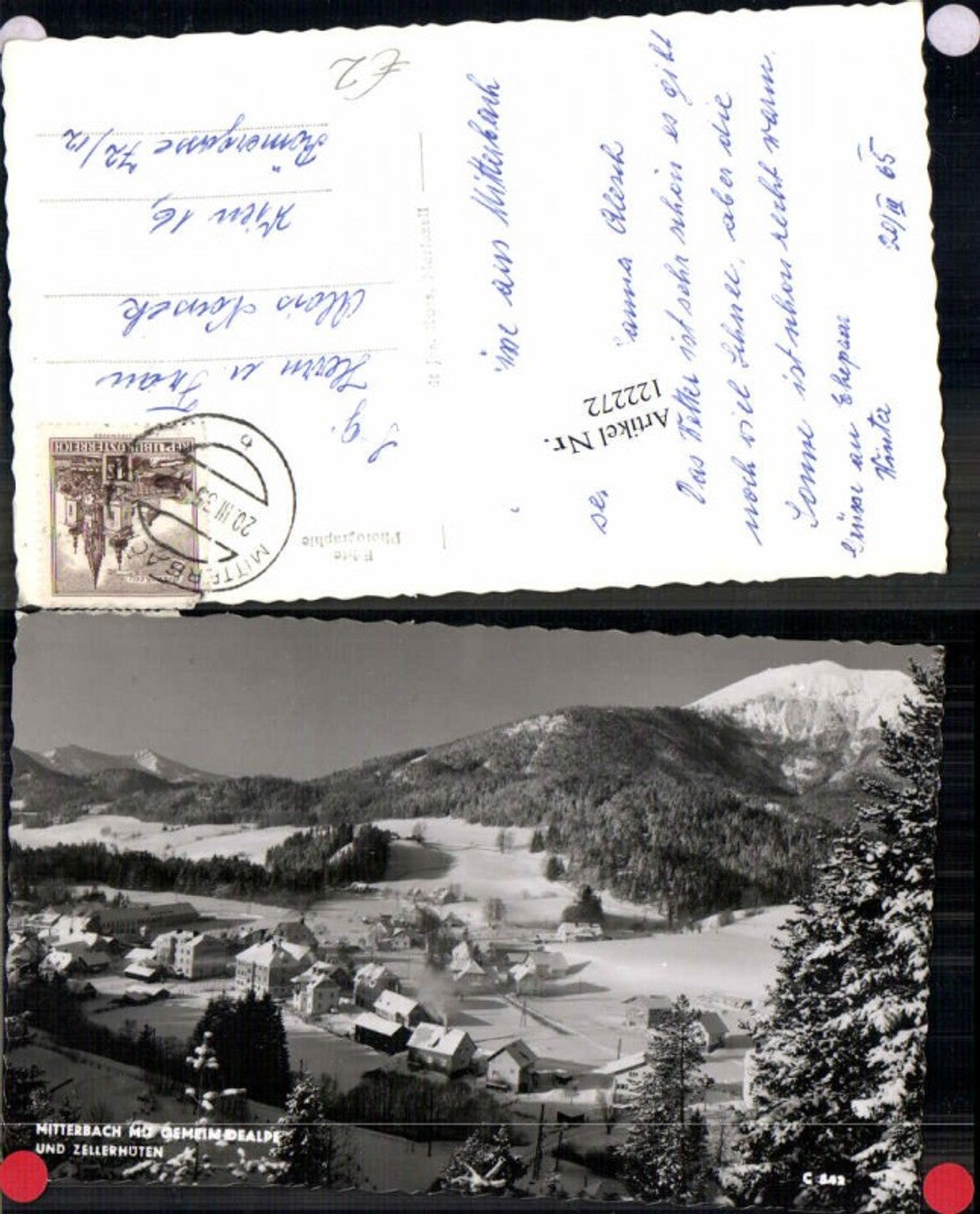 122272,Mitterbach m. Gemeindealpe