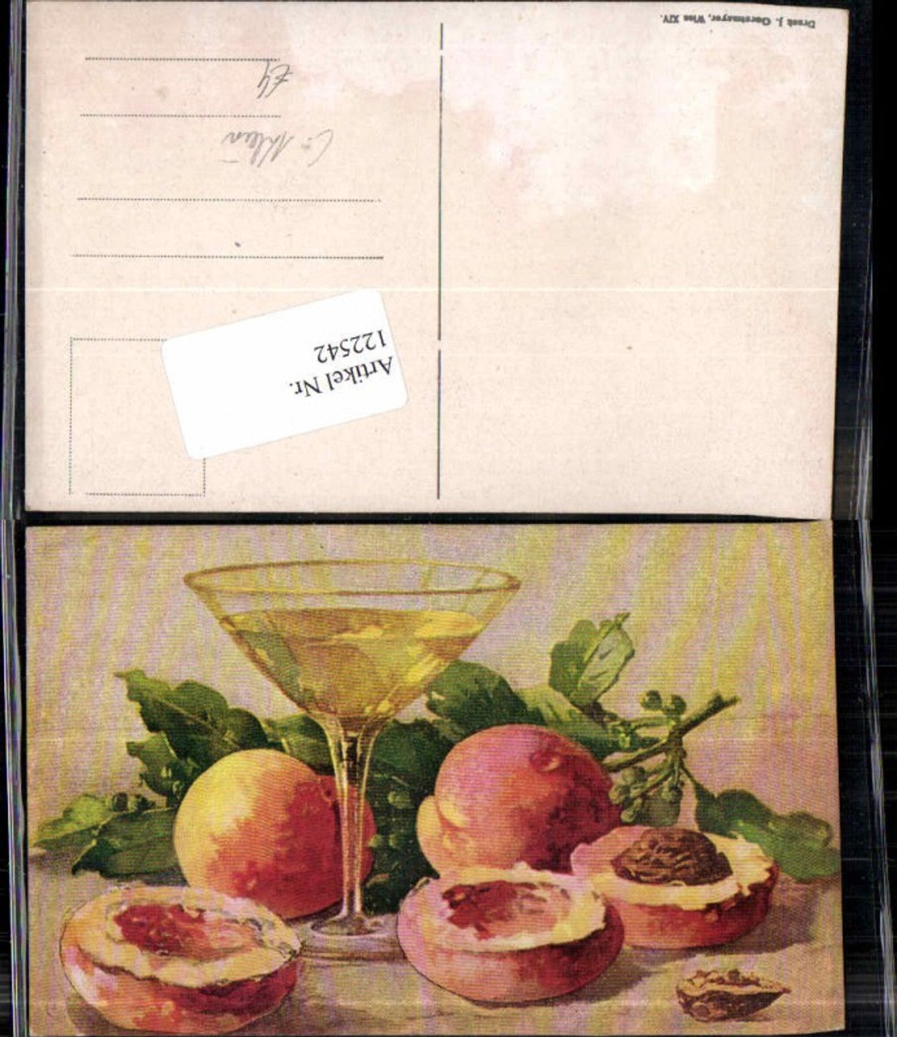 122542,Catharina Klein Pfirsiche Pfirsich Stillleben