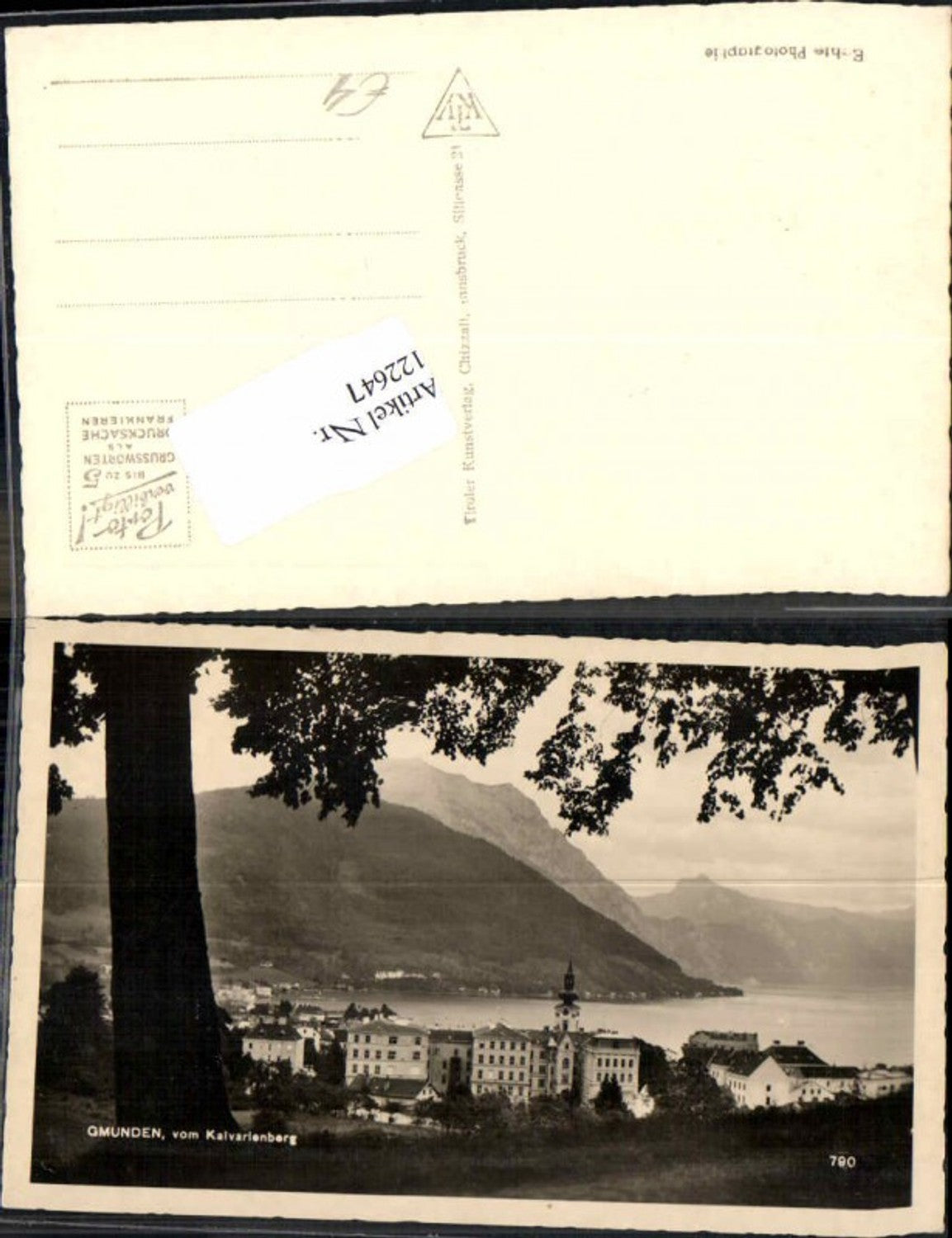 122647,Gmunden am Traunsee 1930