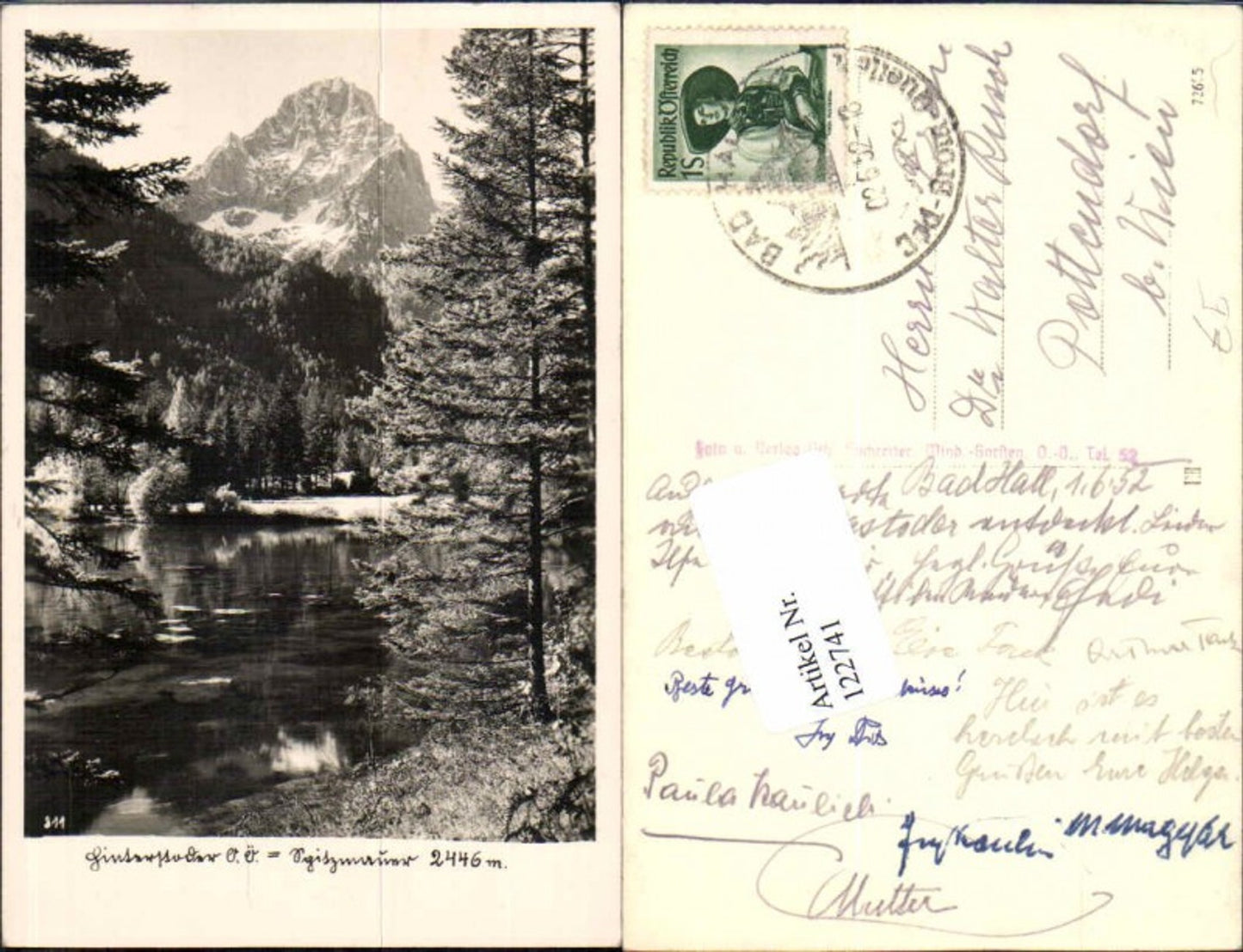 122741,Hinterstoder m. Spitzmauer pub Hochreiter 311