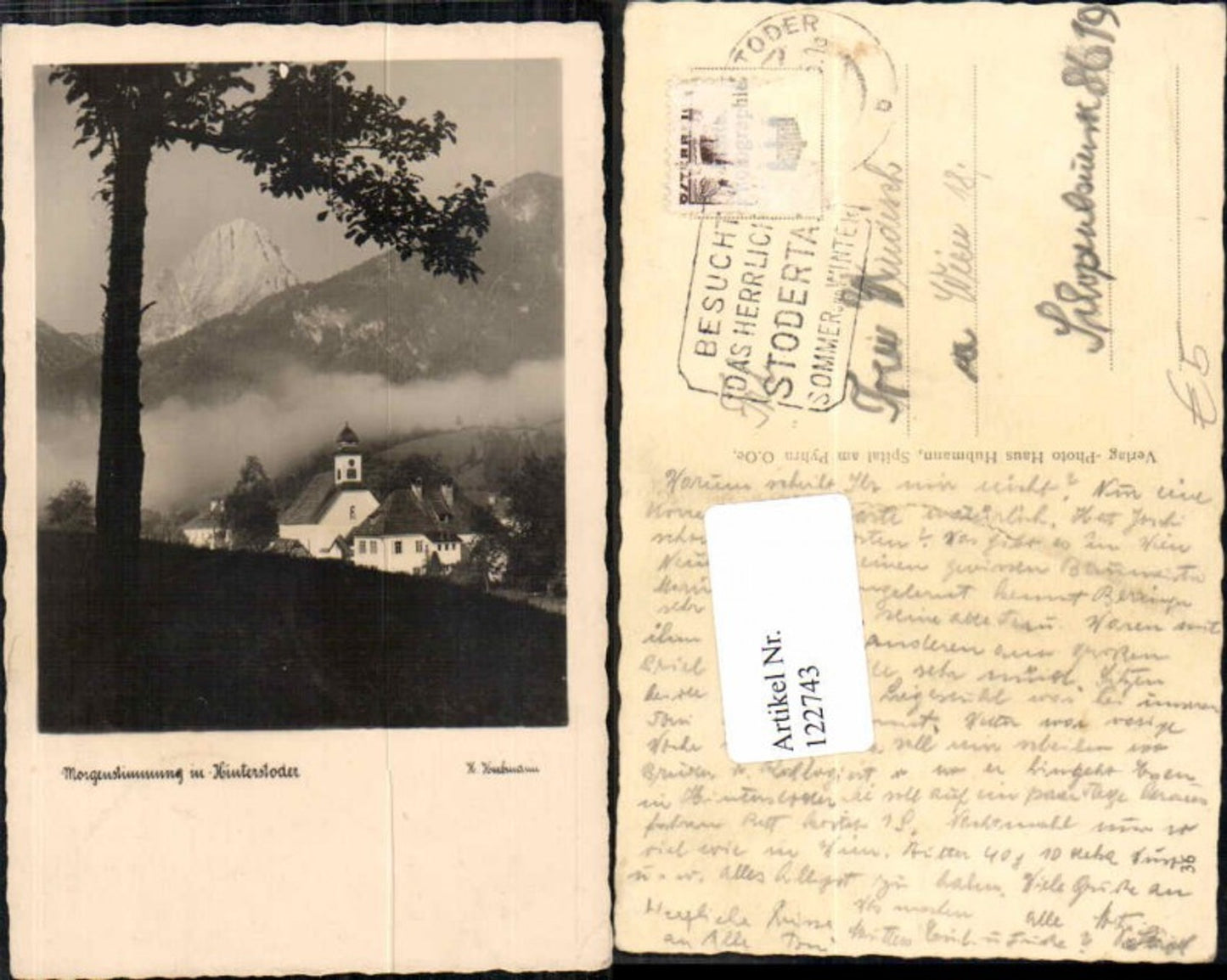 122743,Hinterstoder Morgenstimmung pub Hubmann