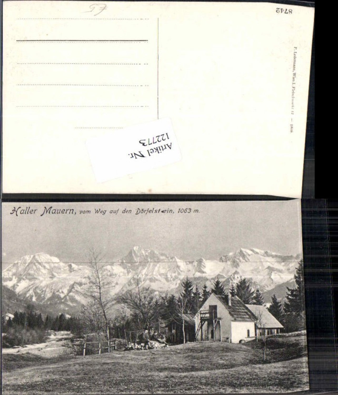 122773,Haller Mauern Weg a.d. Dörfelstein Gasthaus Spital Windischgarsten