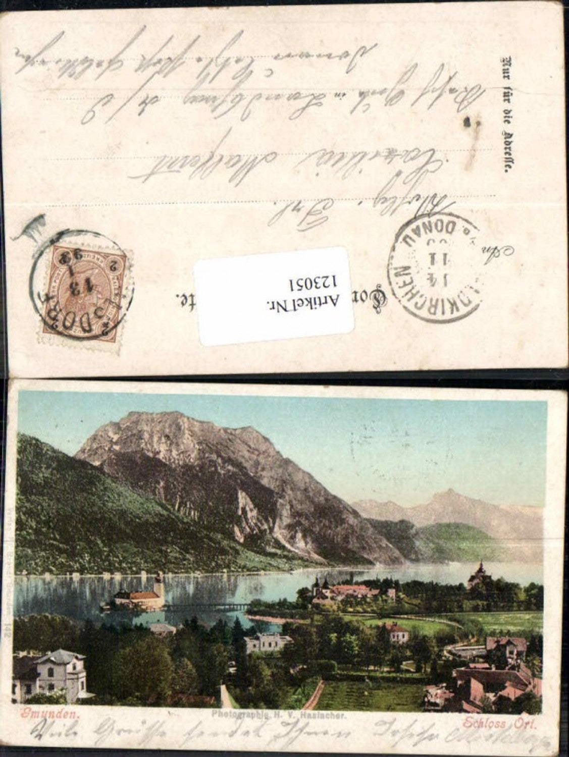 123051,Gmunden am Traunsee Schloss Ort Orth pub Brandt 142