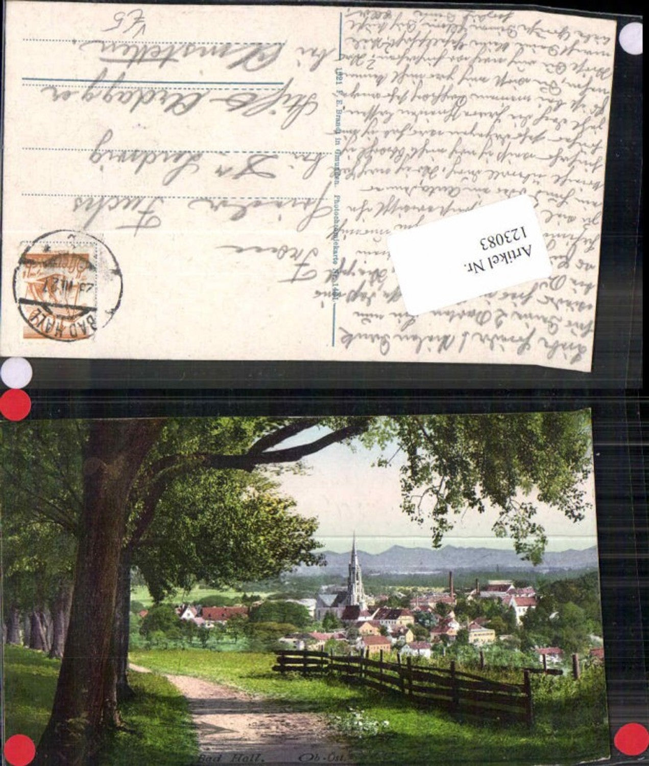 123083,Bad Hall bei Steyr Wegpartie pub Brandt 1431