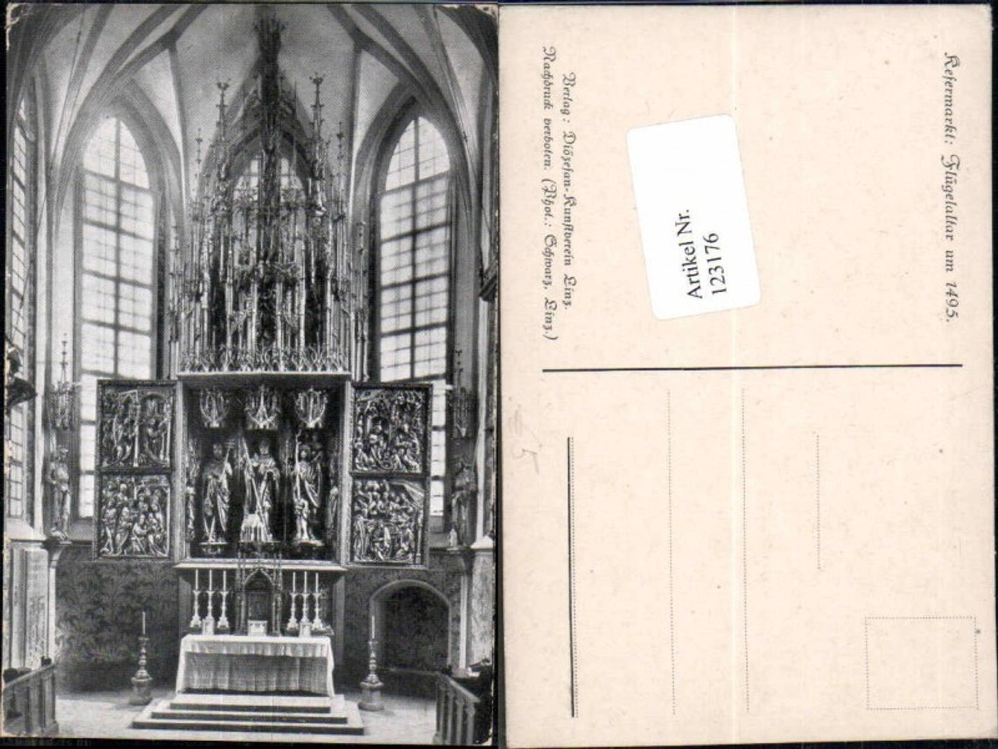 123176,Kefermarkt Flügelaltar Kirche 1495