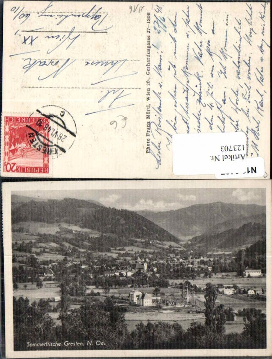 123703,Gresten Totale Ortsrand