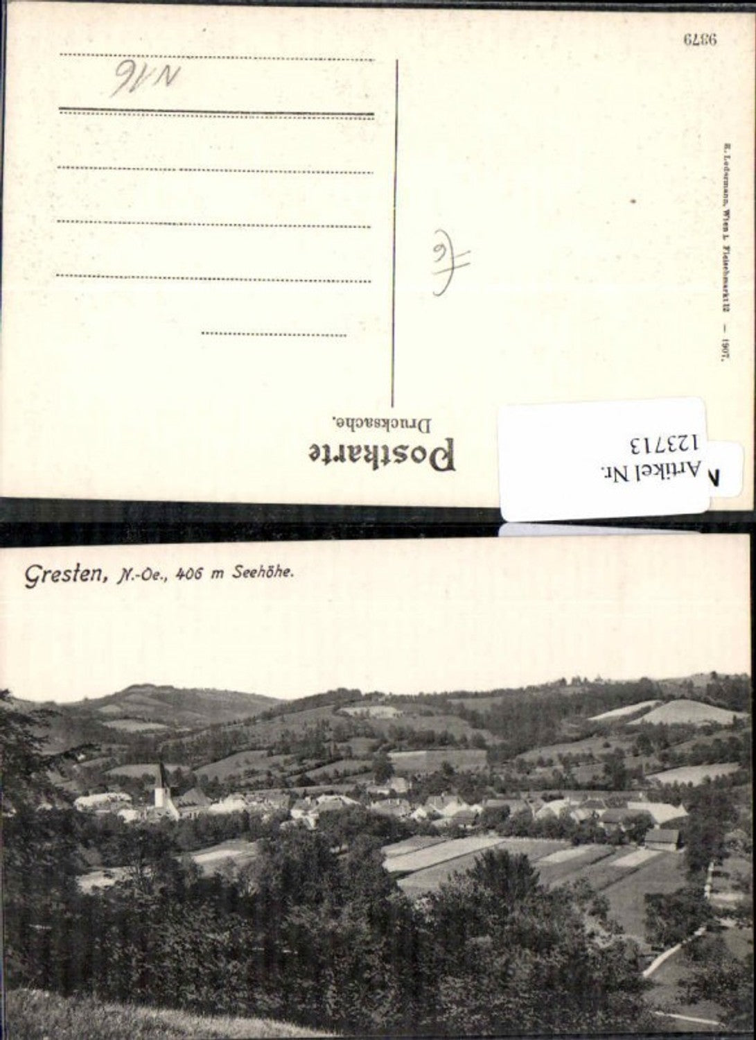 123713,Gresten Ortsrand 1907