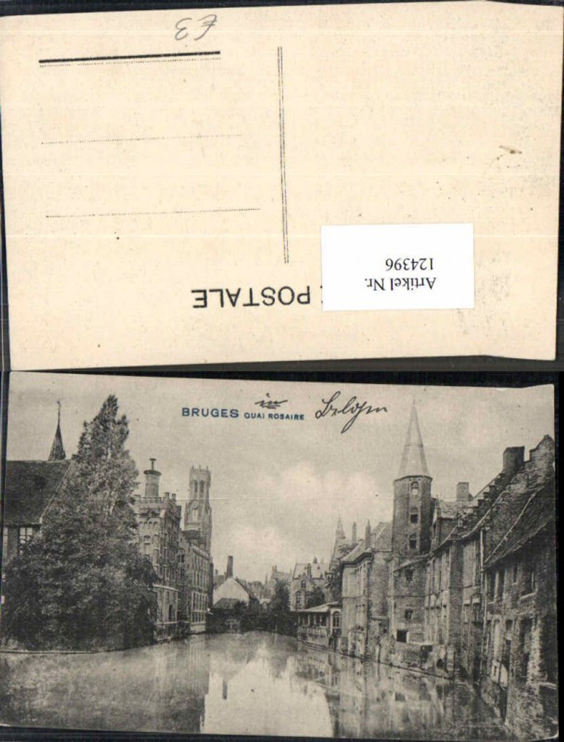 124396,Bruges Quai Rosaire