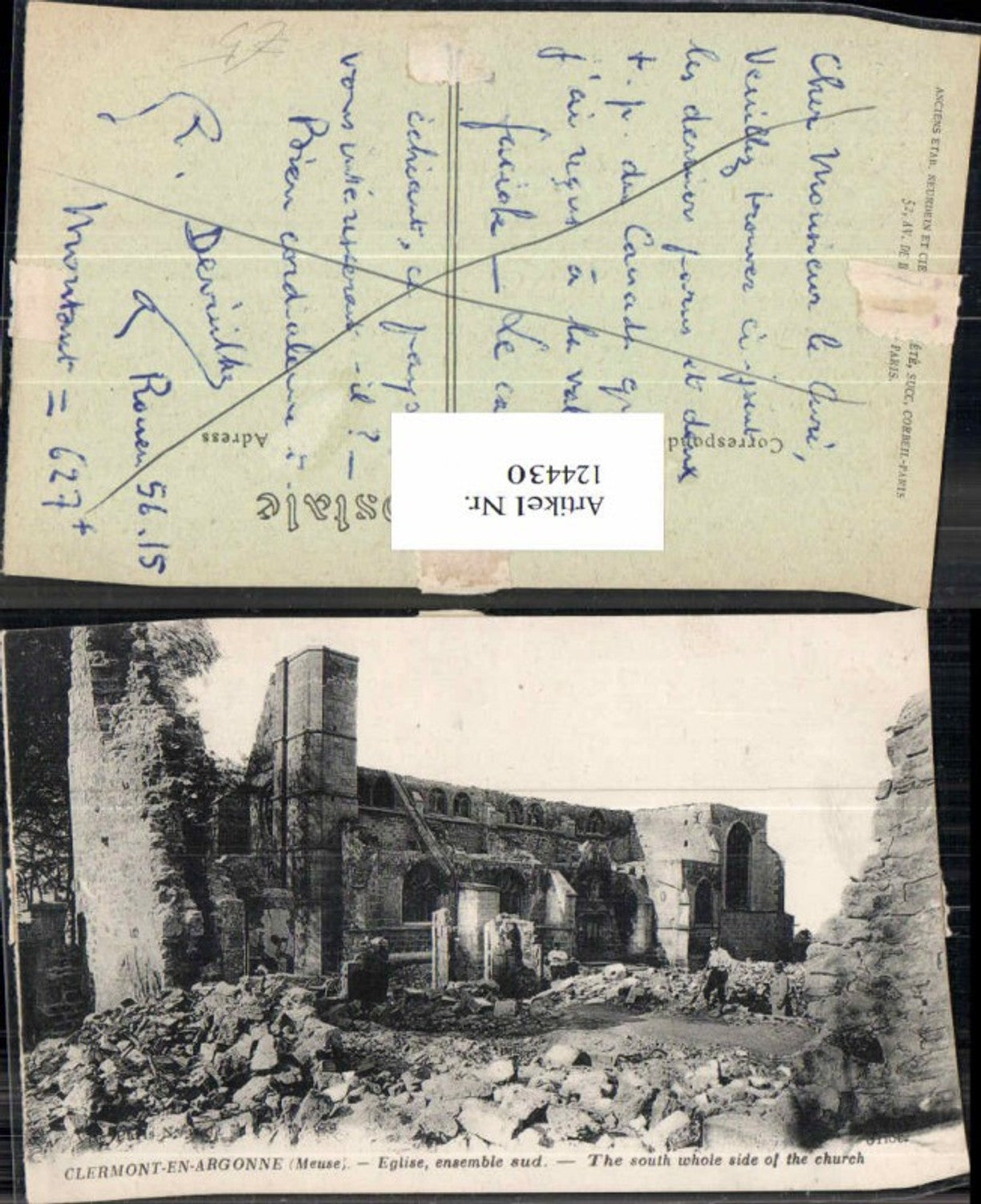 124430,Clermont en Argonne Argonnen Meuse