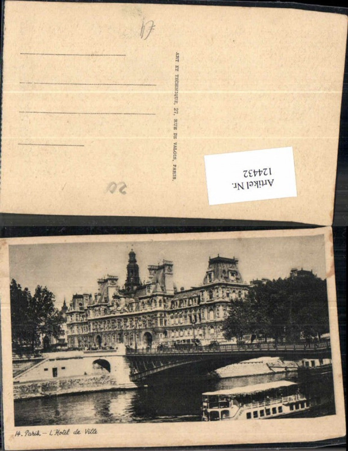 124432,Paris Hotel de Ville