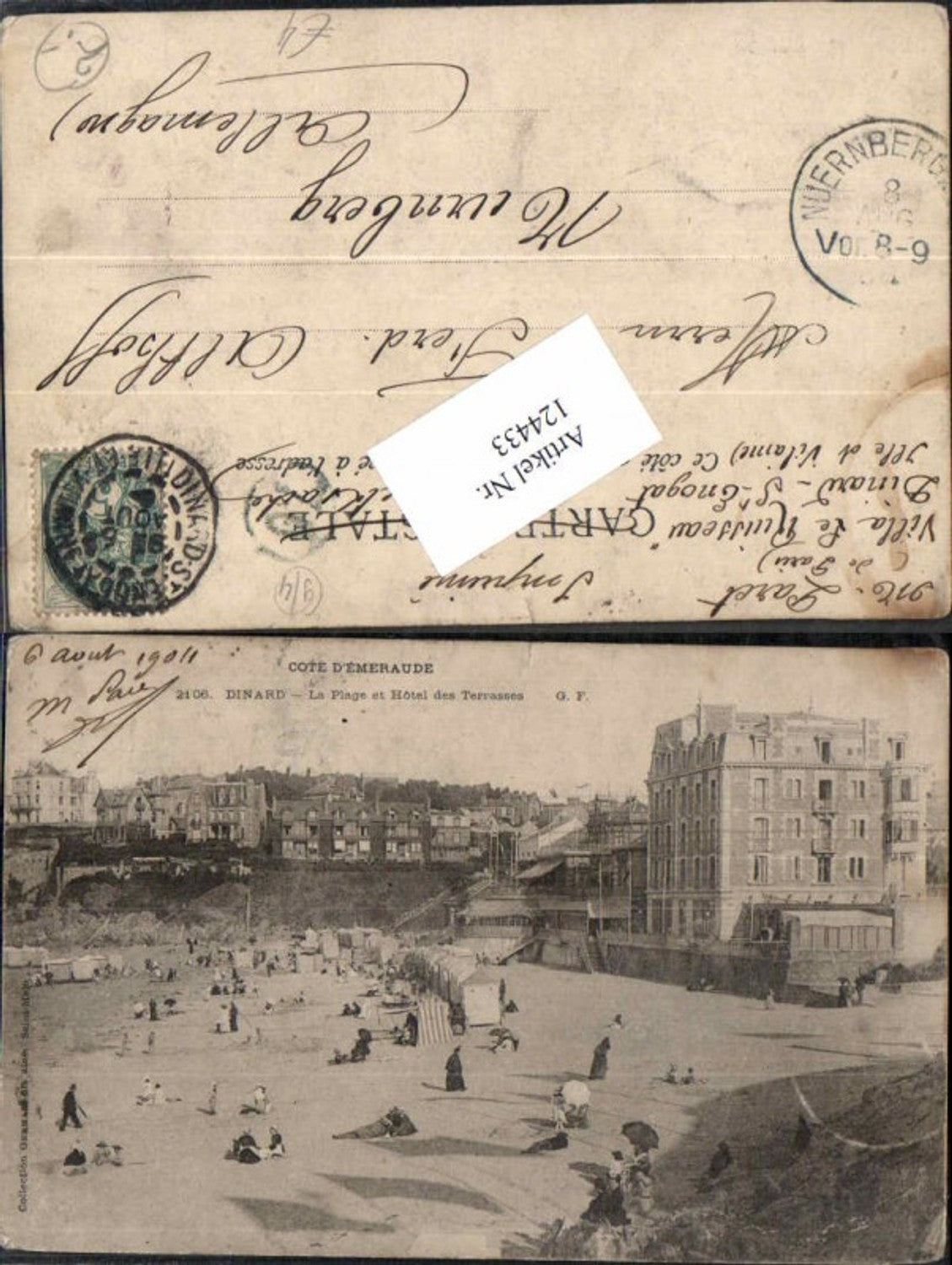 124433,Cote Emeraude Dinard Le Plage et Hotel des terrasses