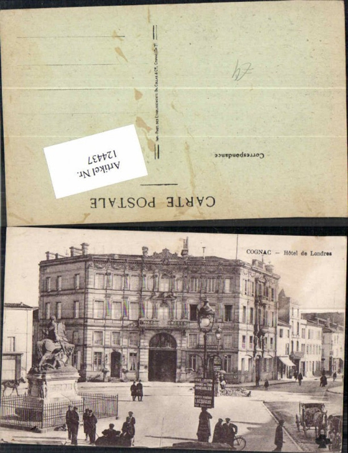 124437,Cognac Hotel de Londres