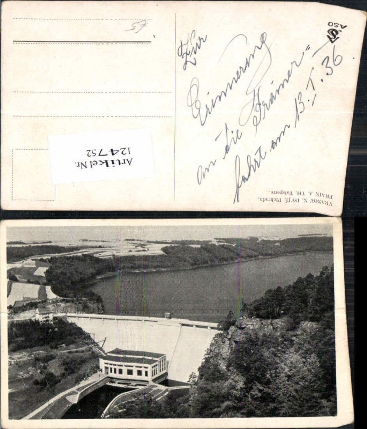 124752,Frain a.d. Thaya Talsperre Vranov