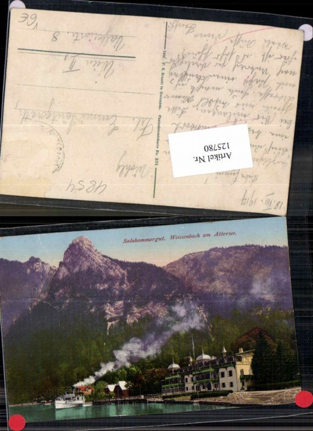 125780,Weissenbach am Attersee Salzkammergut pub Brandt 224