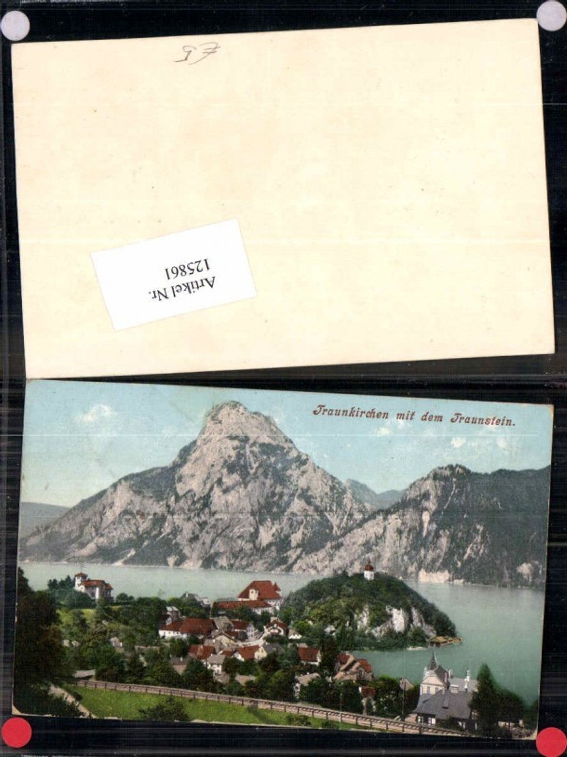 125861,Traunkirchen am Traunsee m. Traunstein 1915