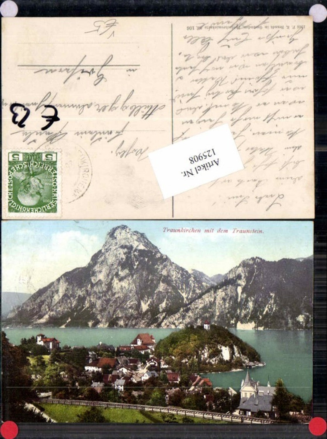 125908,Traunkirchen am Traunsee m. Traunstein pub Brandt 106