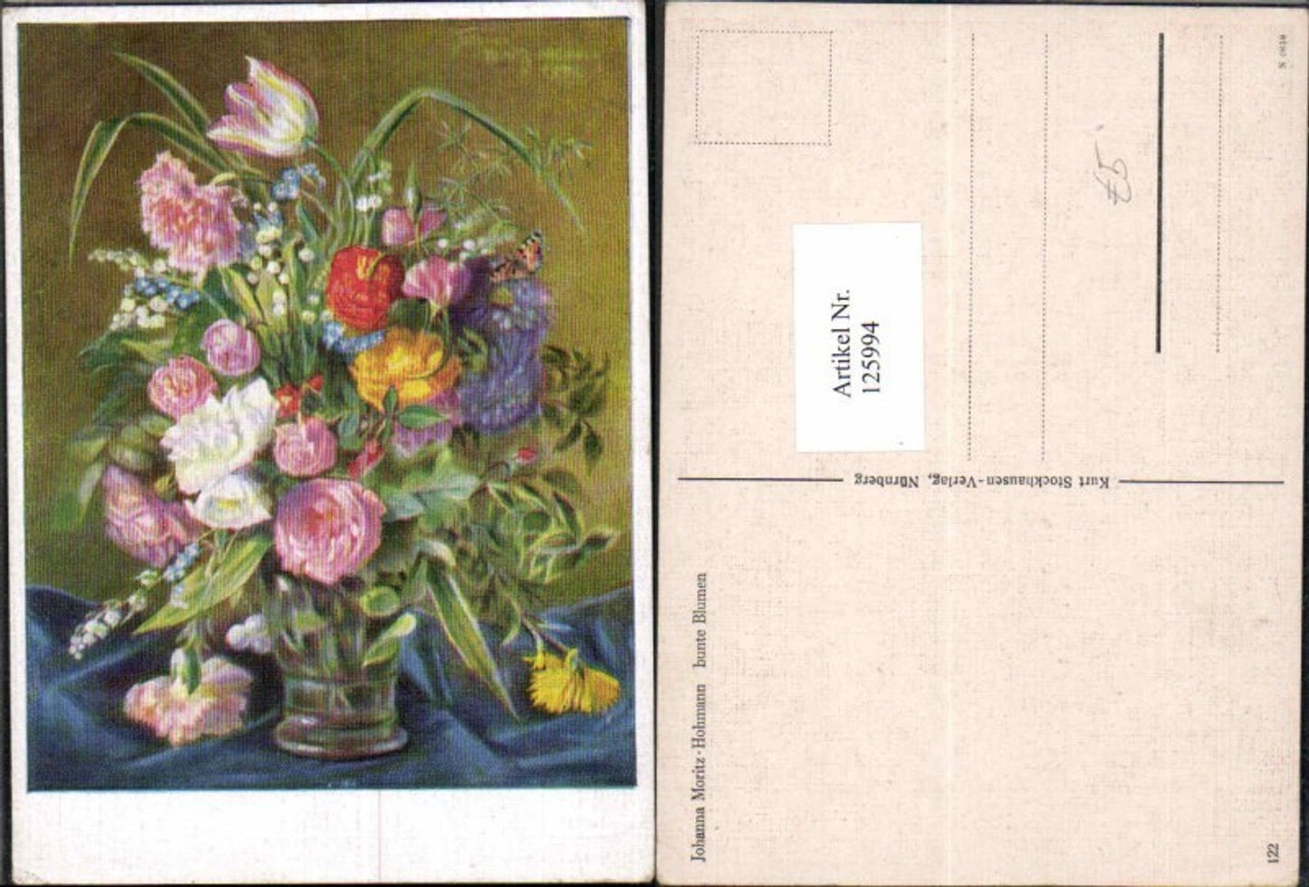 125994,Johanna Moritz Hohmann Bunte Blumen