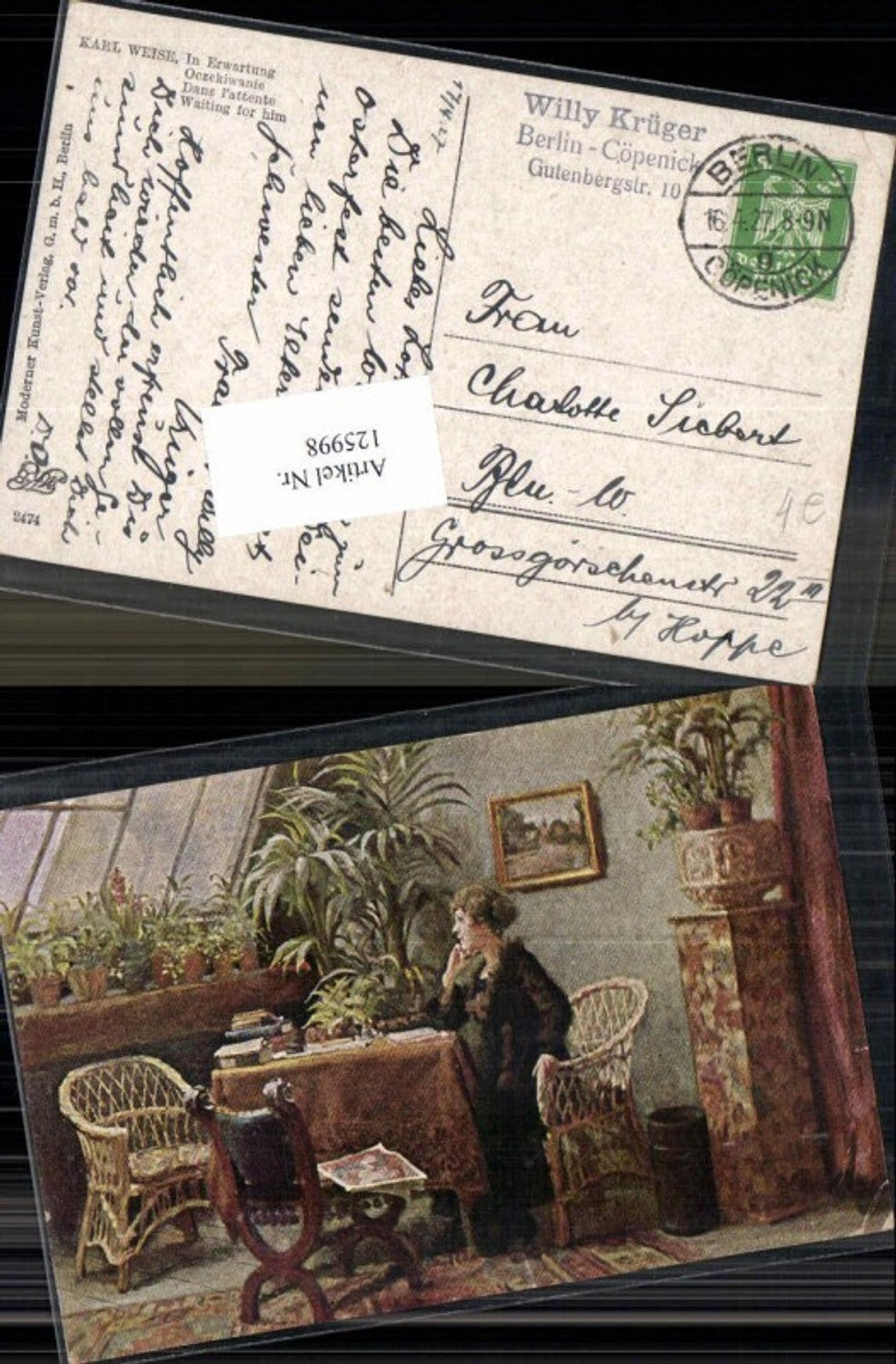 125998,Karl Zewy In Erwartung MKB 2474