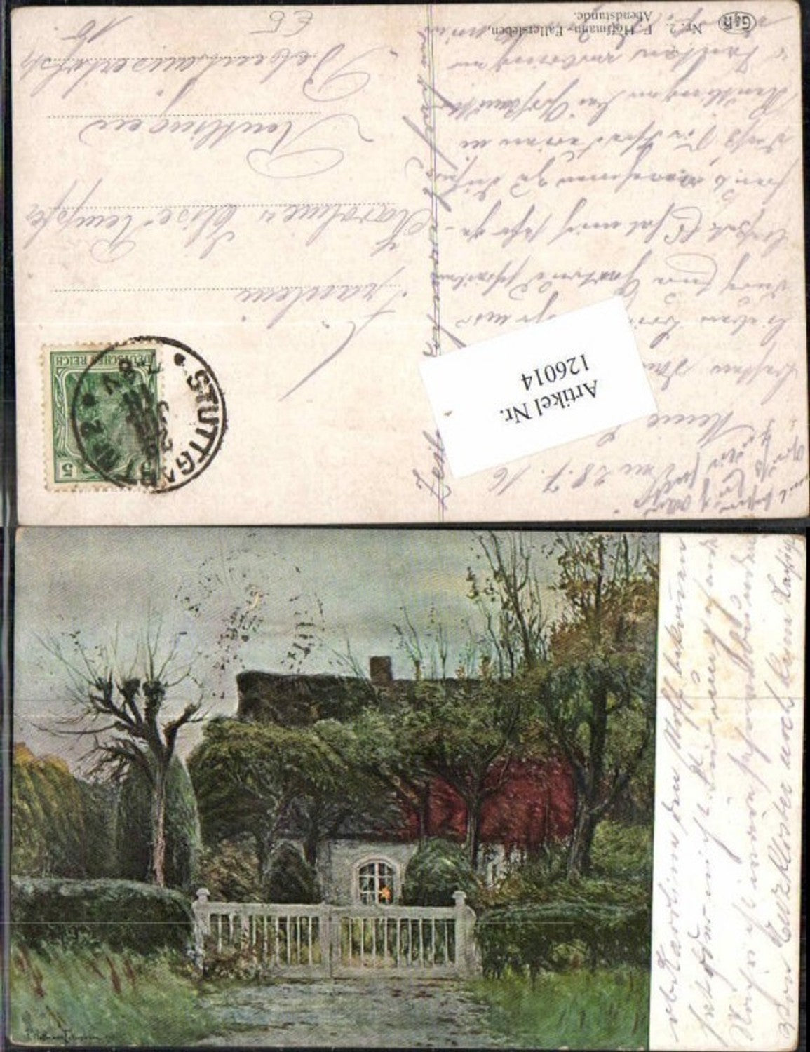 126014,F. Hoffmann Fallersleben Abendstunde