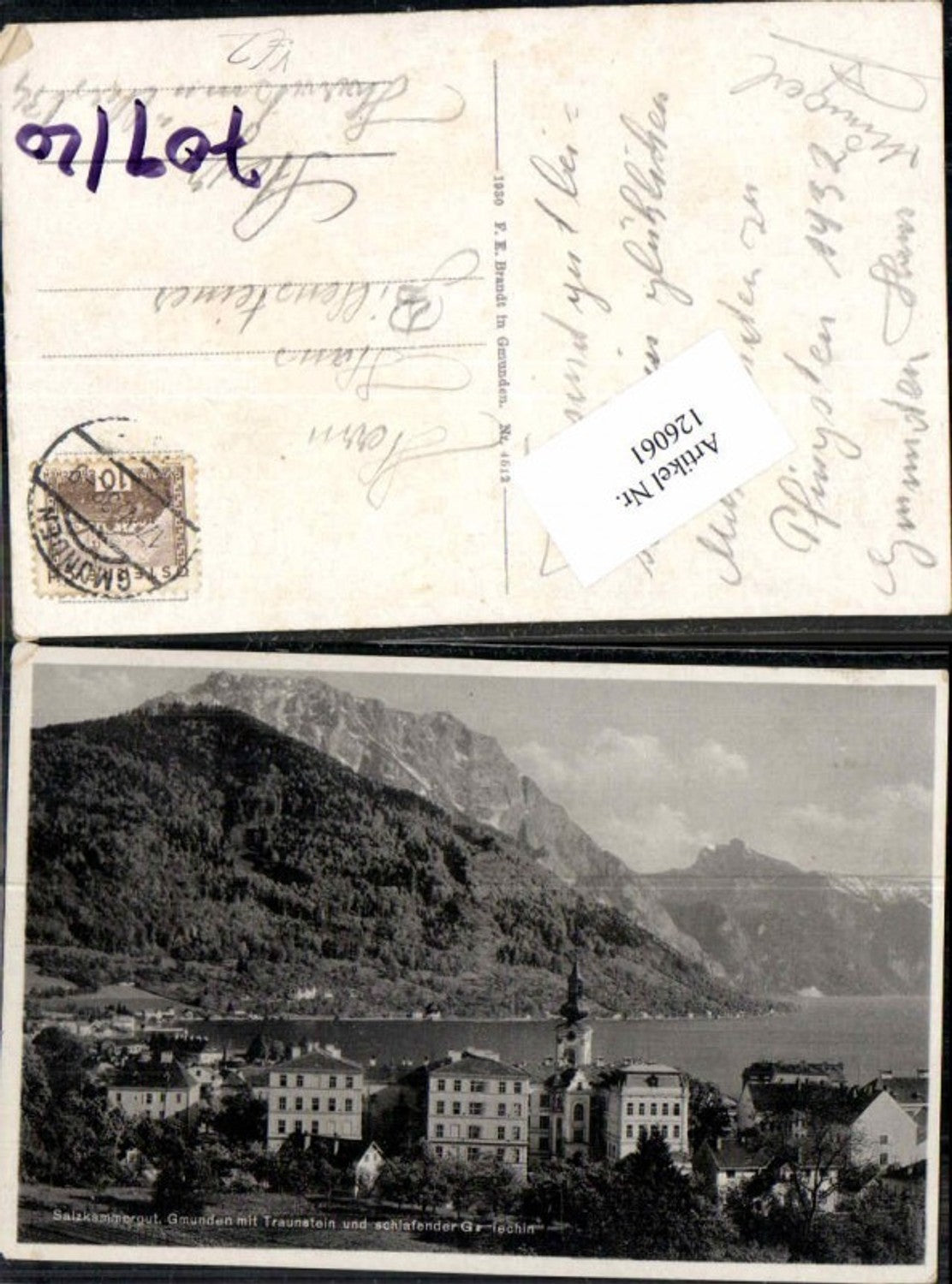 126061,Gmunden am Traunsee Traunstein Brandt 4512