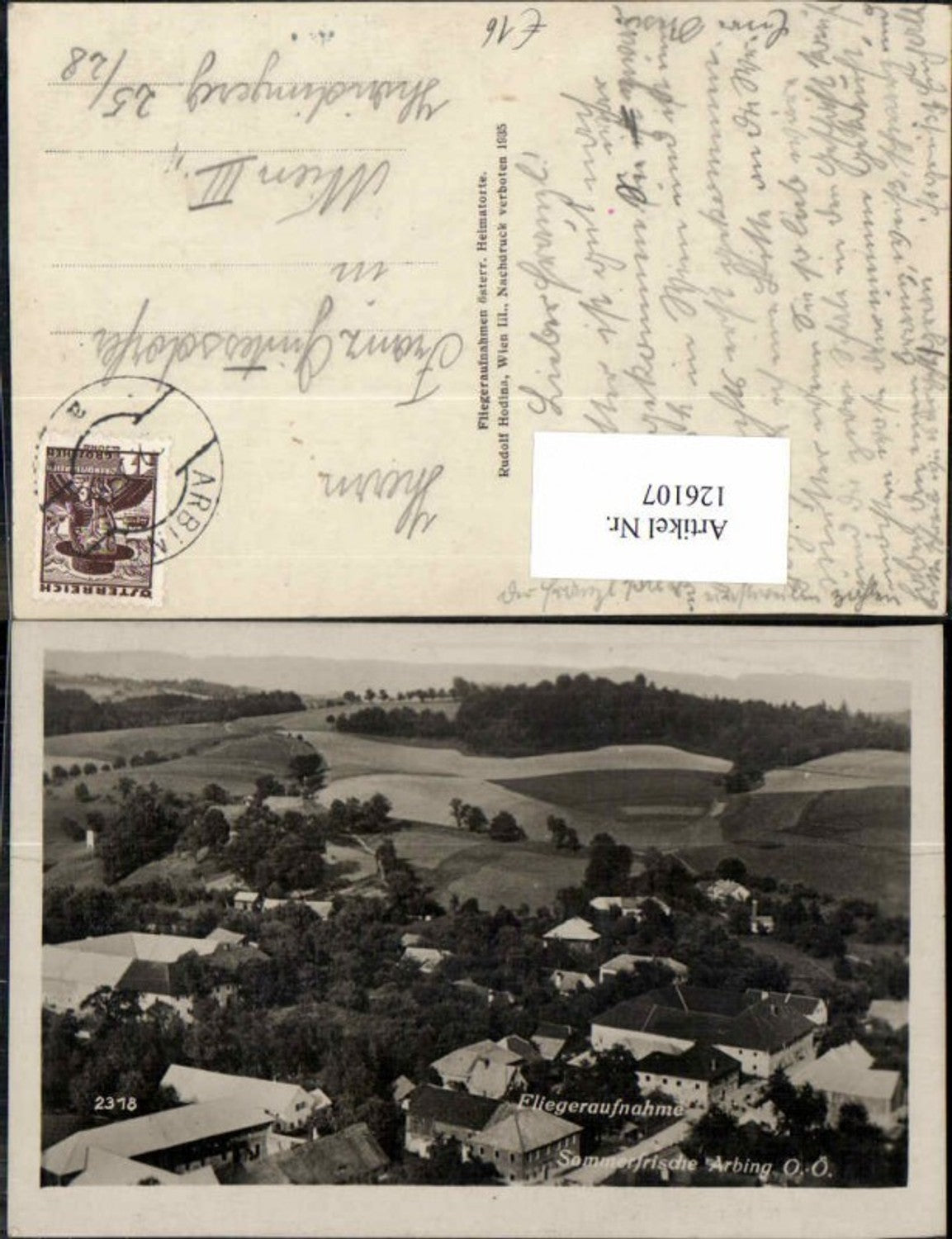 126107,Fliegeraufnahme Arbing bei Perg pub Hodina 2318