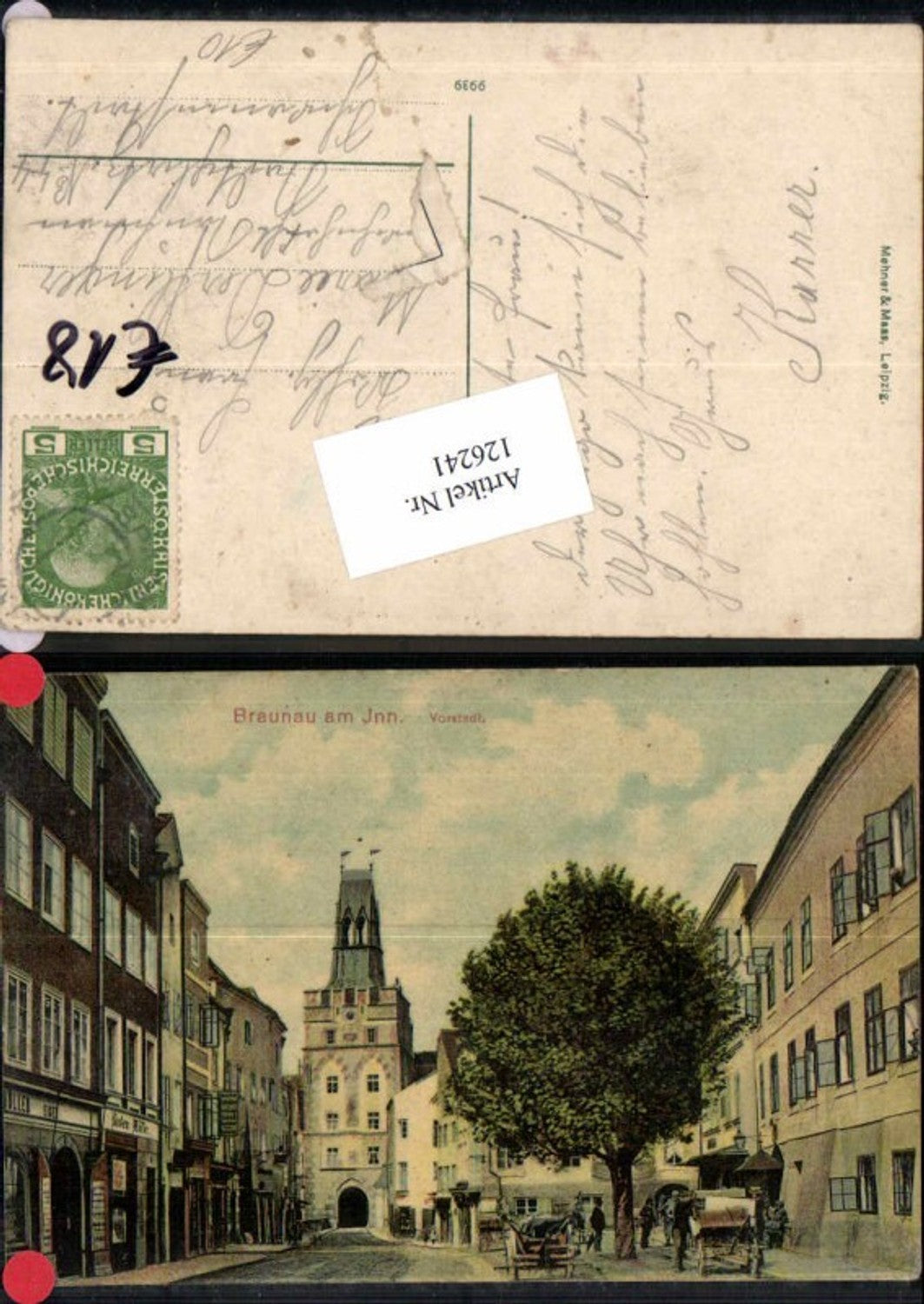 126241,Braunau am Inn Vorstadt Partie 1910