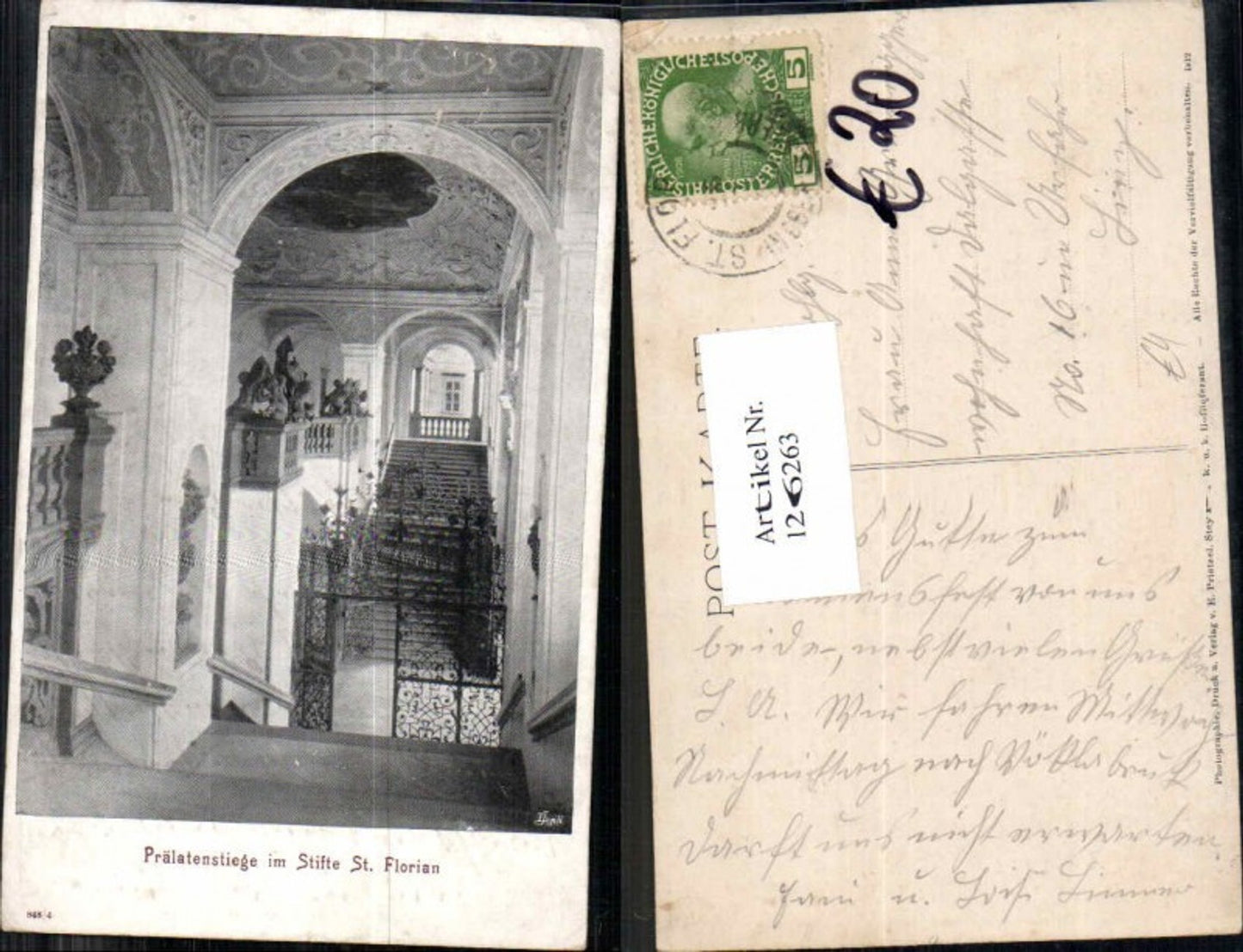 126263,Prälatenstiege in St Florian bei Linz