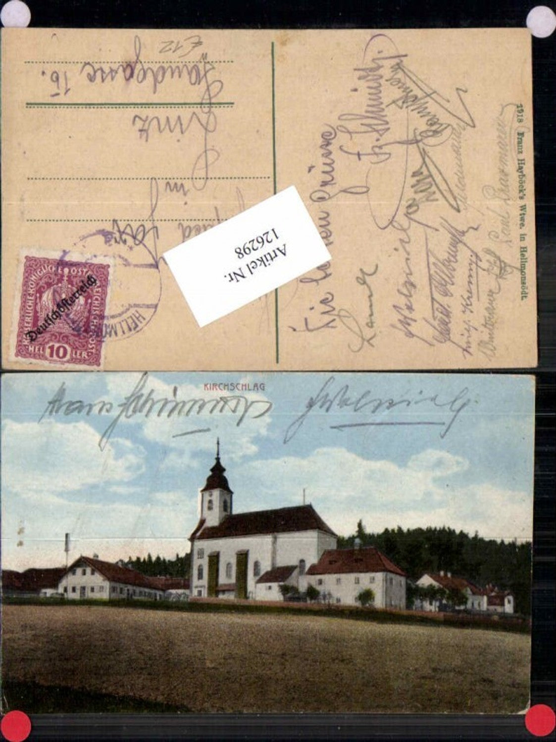 126298,Kirchschlag bei Linz 1920