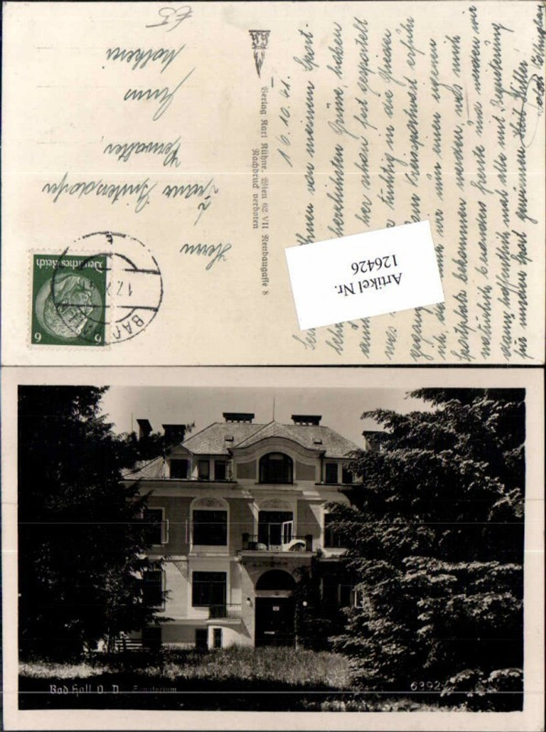 126426,Bad Hall bei Steyr Sanatorium