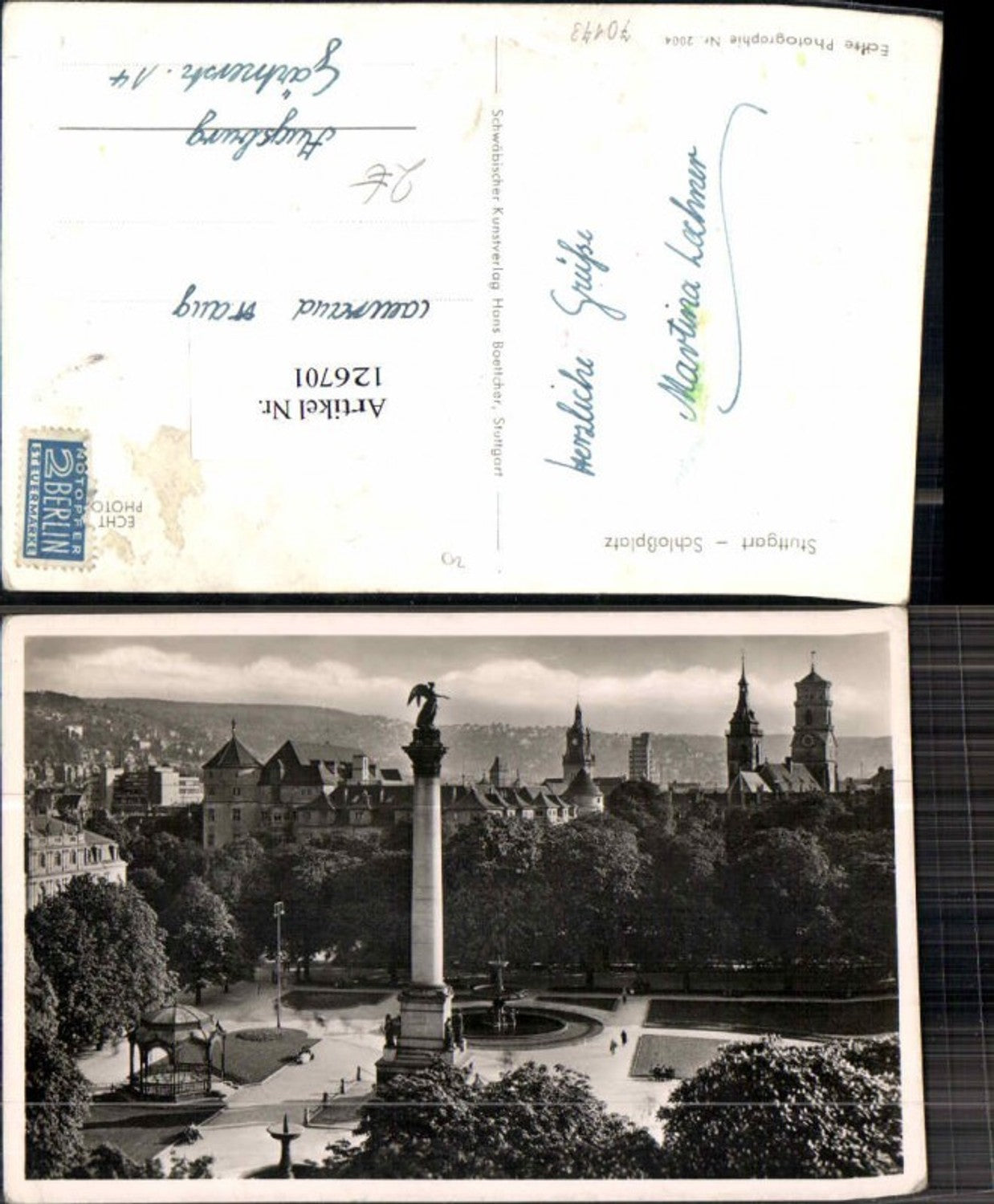 126701,Stuttgart Stadt Schlossplatz