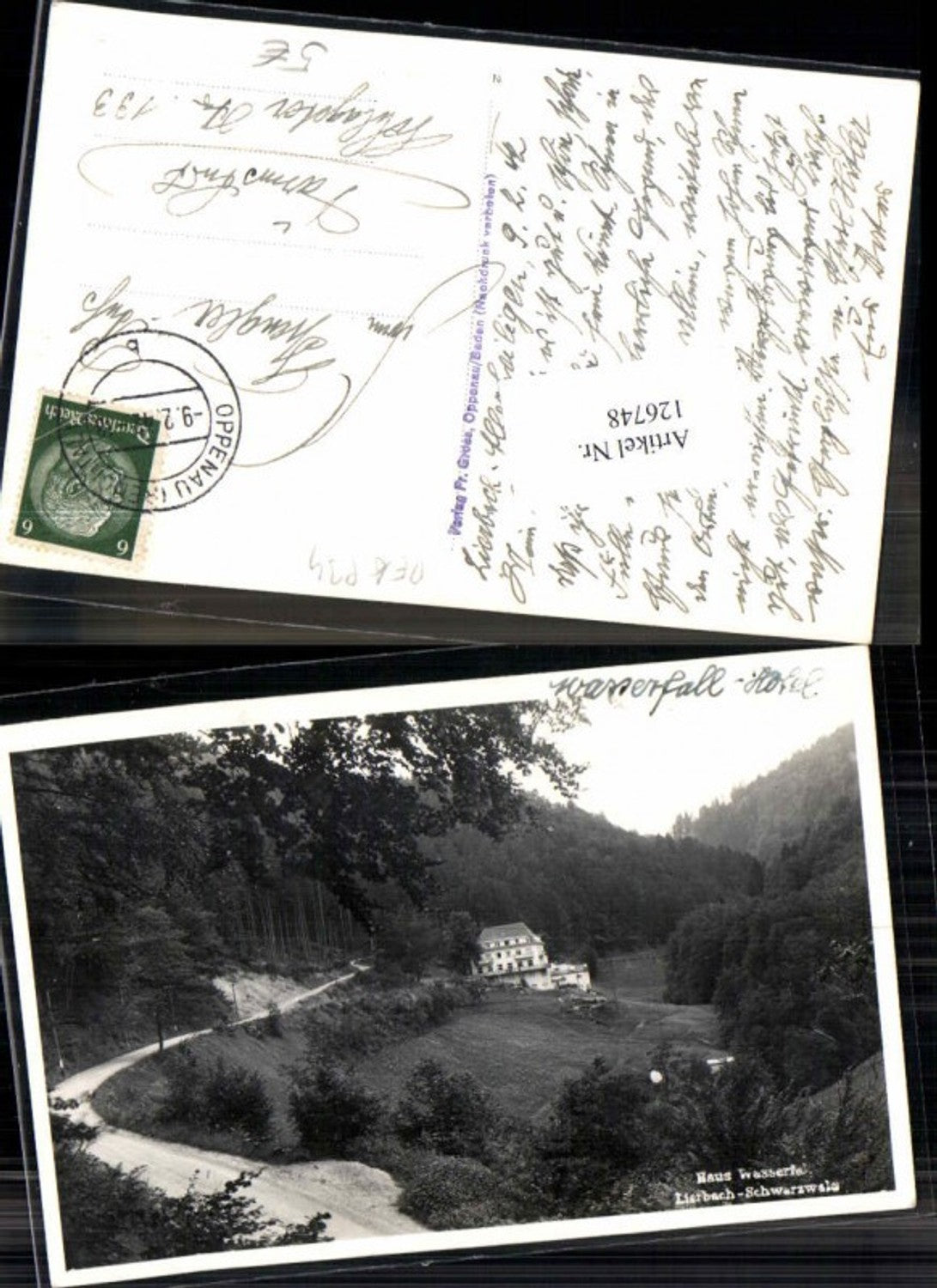 126748,Haus Wassertal bei Lierbach bei Oppenau