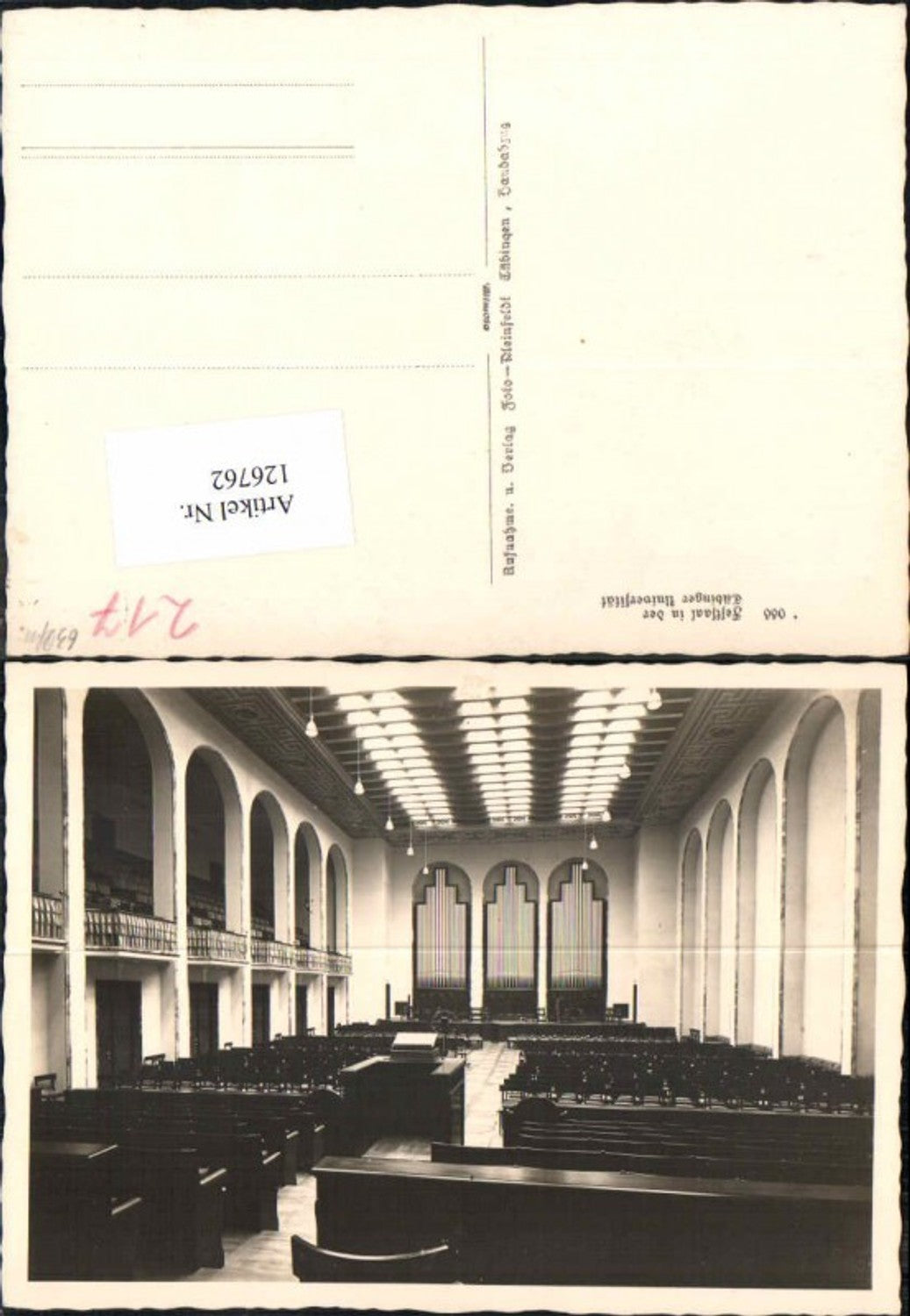 126762,Tübingen Universität Festsaal