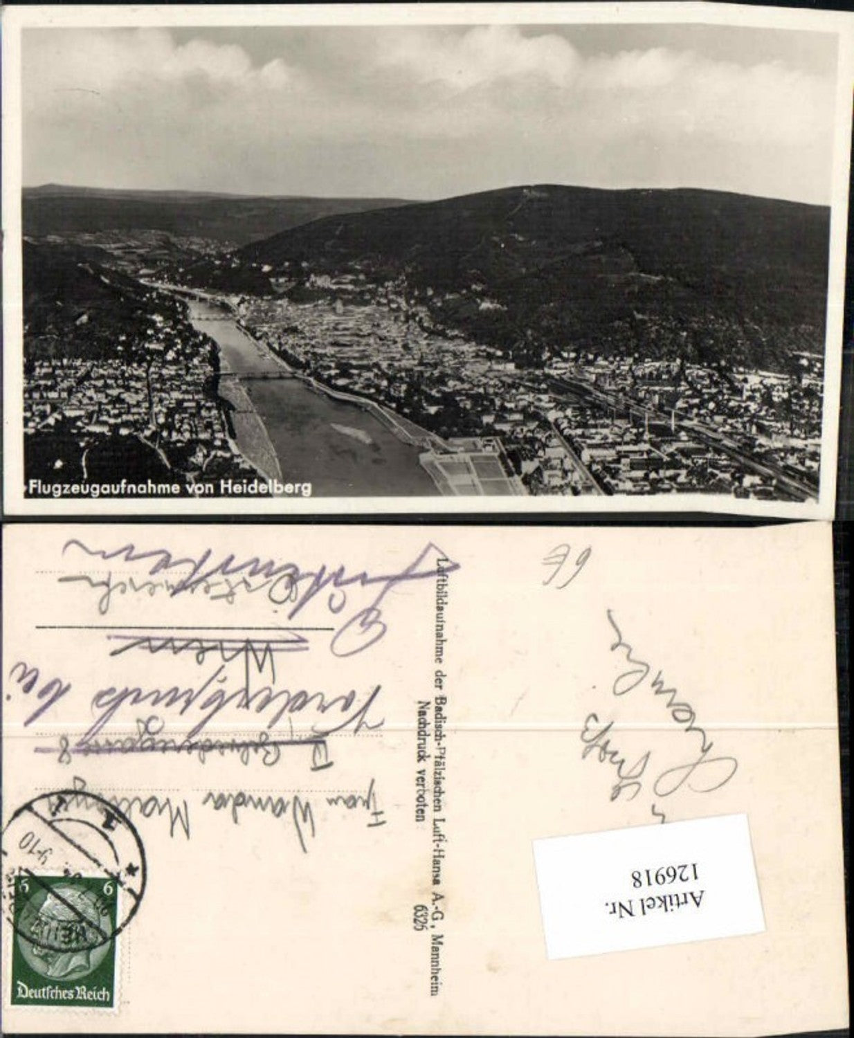 126918,Heidelberg Schlosshof sign. Carl Jander Berlin