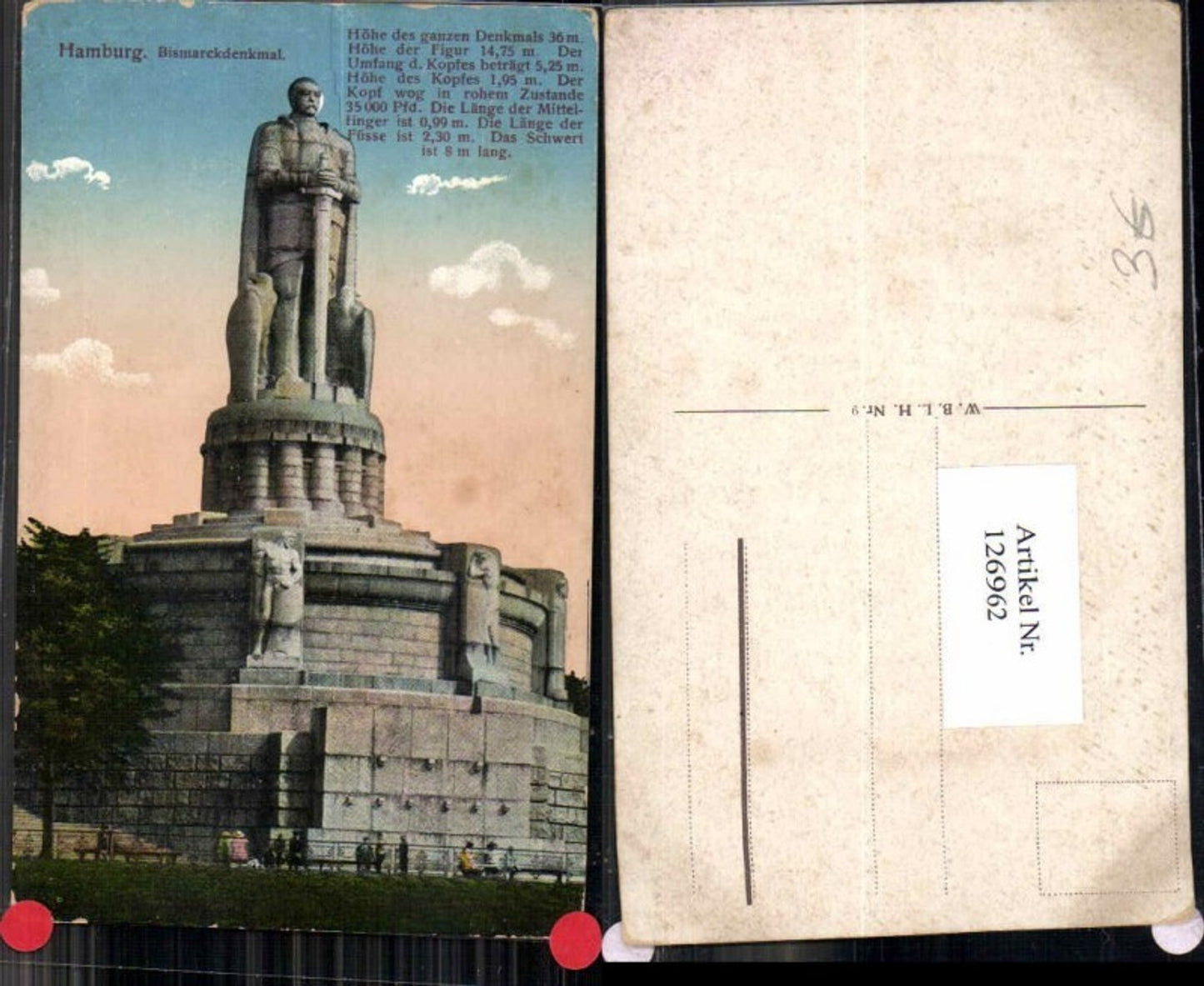 126962,Hamburg Bismarckdenkmal