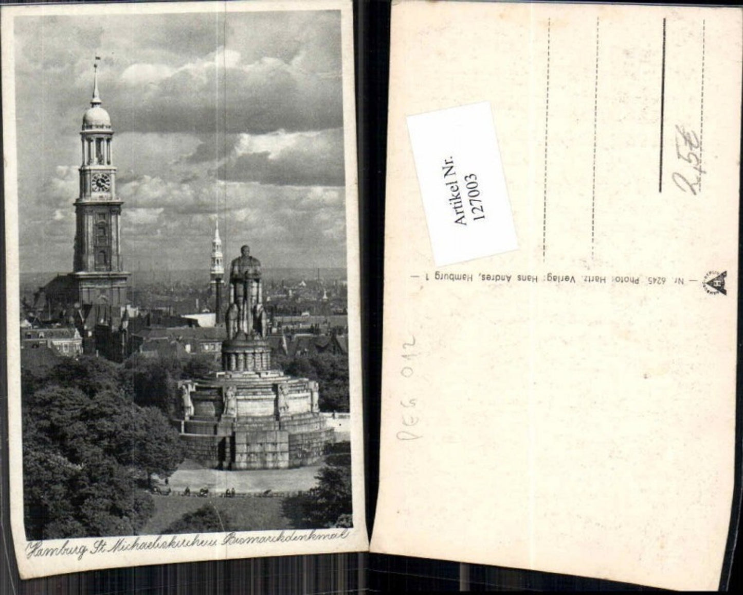 127003,Hamburg Bismarckdenkmal