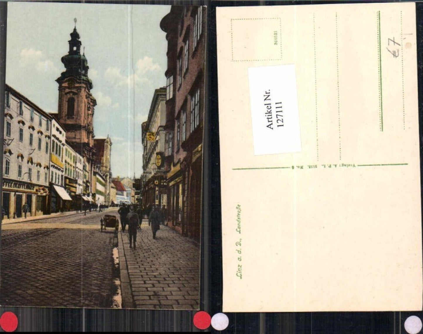 127111,Linz a.d. Donau Landstrasse Leute