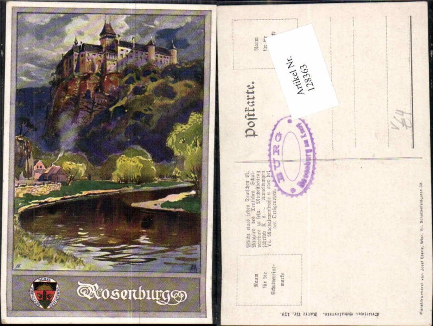 128363,Dt. Schulverein 179 Rosenburg am Kamp