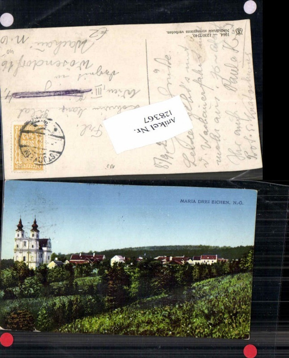 128367,Maria Dreieichen bei Horn 1915