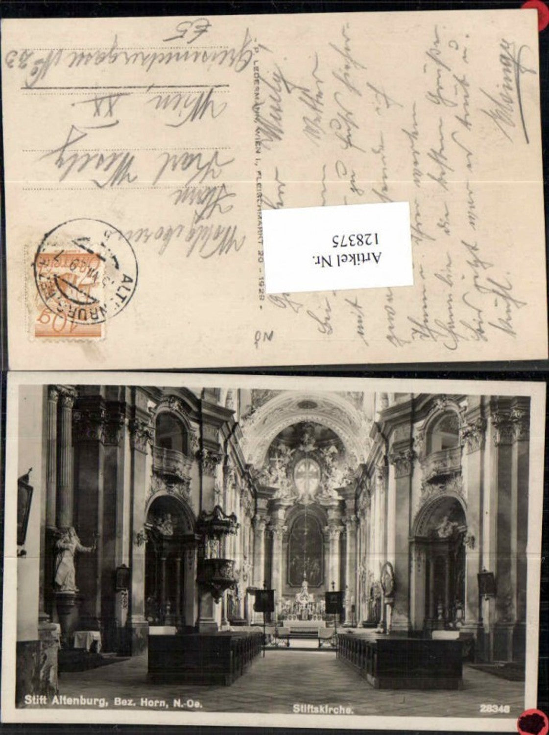 128375,Altenburg bei Horn Kirche Innen