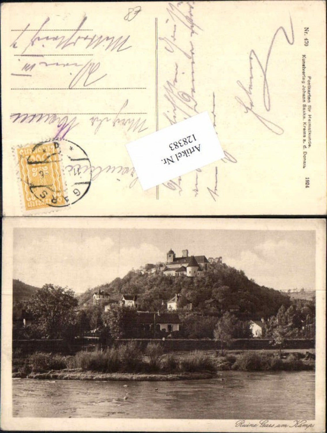 128383,Gars am Kamp 1920