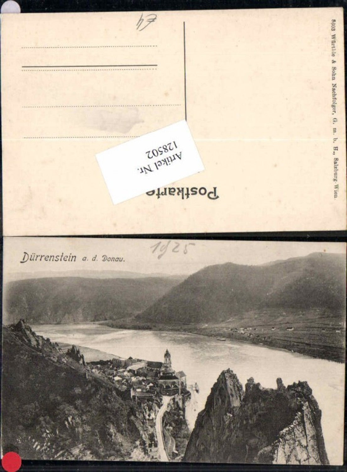 128502,Dürrenstein in der Wachau Dürnstein 1920