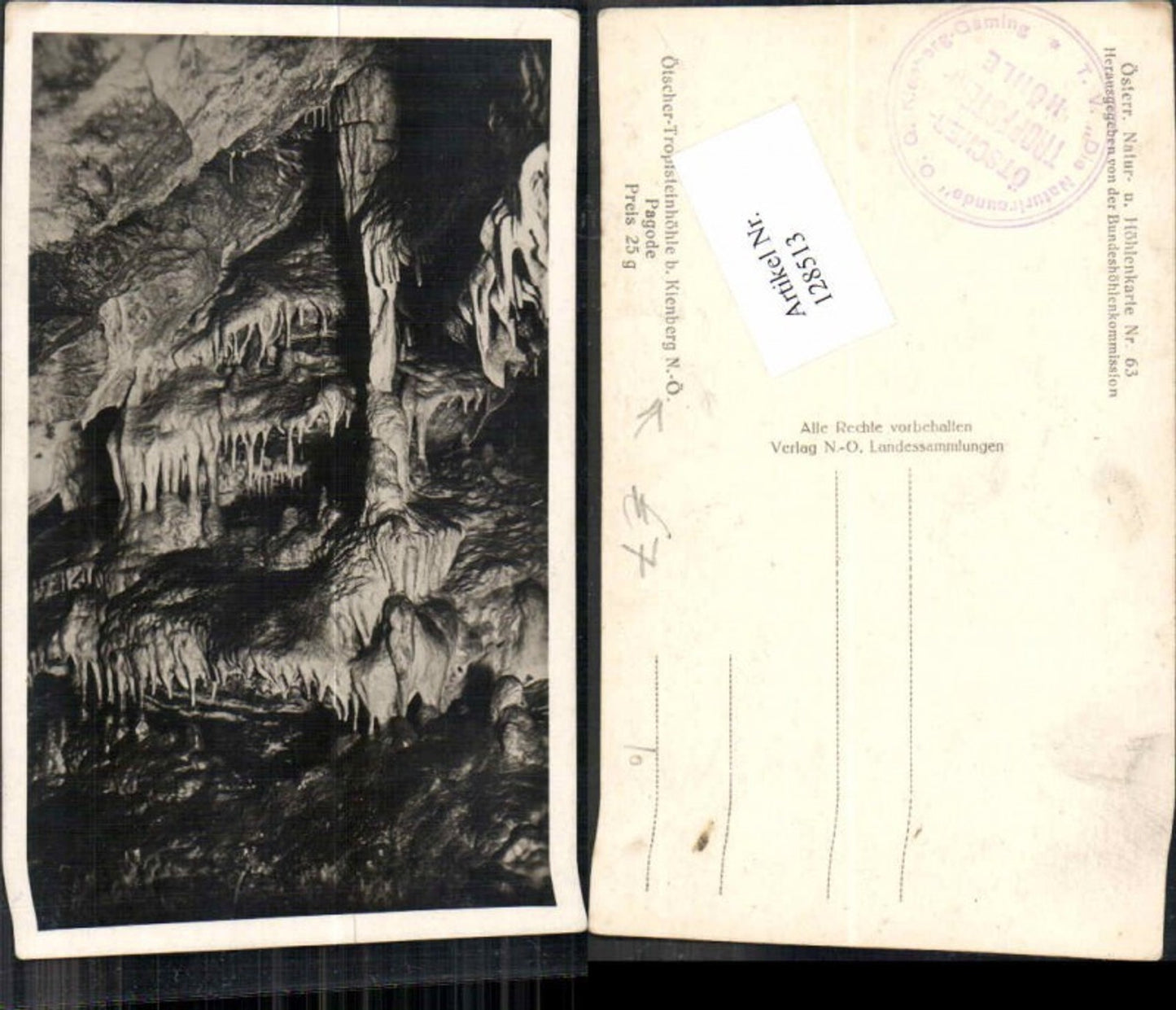 128513,Kienberg bei Gaming Tropfsteinhöhlen