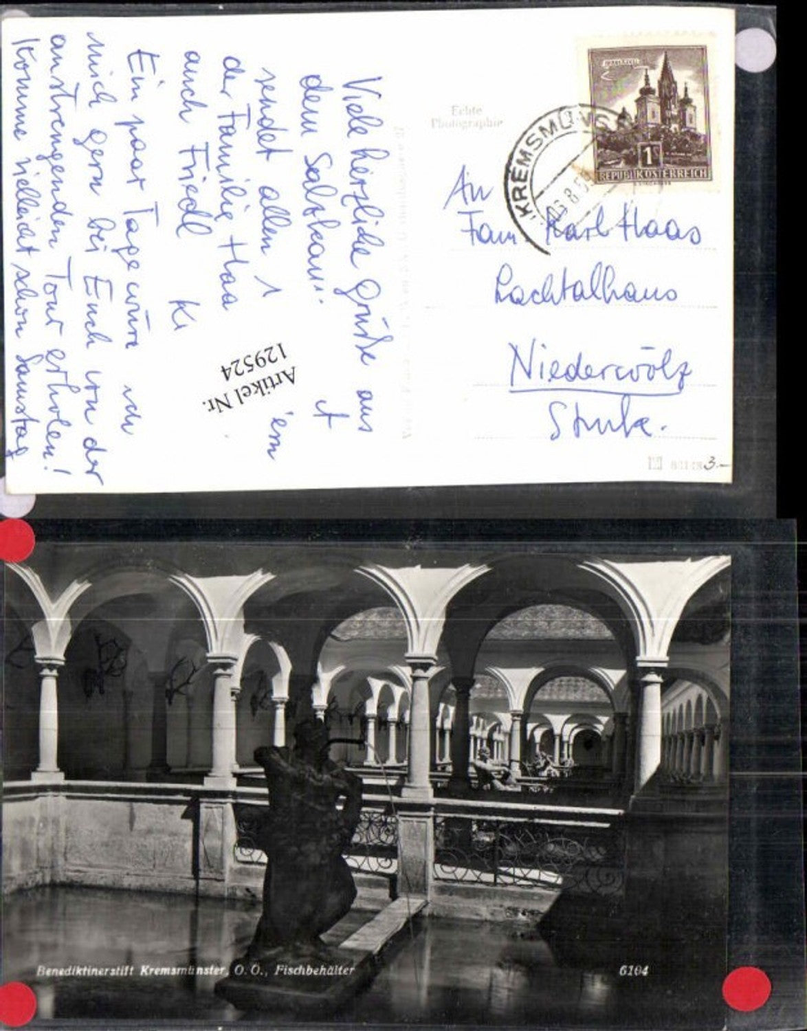 129524,Kremsmünster Fischbehälter