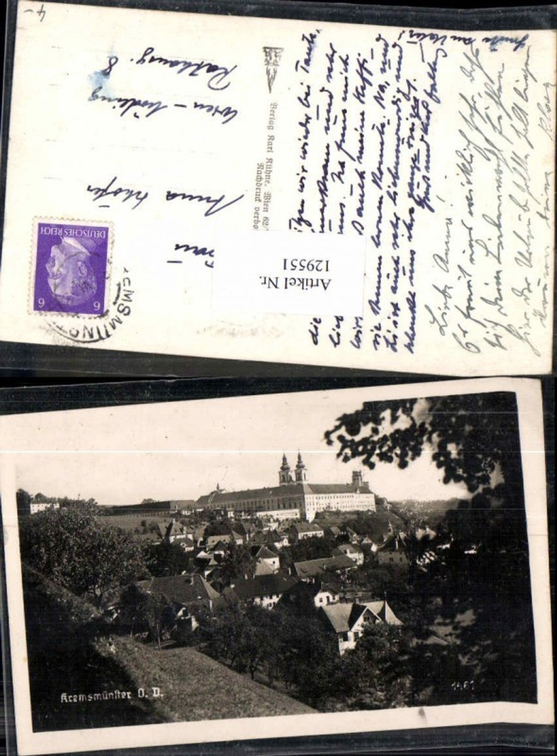 129551,Kremsmünster Ortsrand 1940