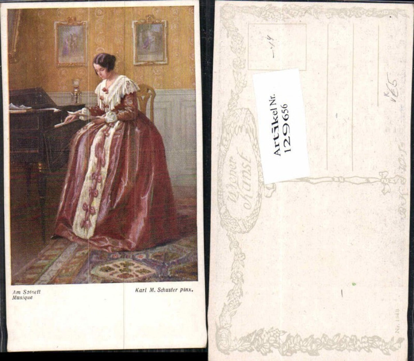 129656,B.K.W.I Karl Maria Schuster Am Soinett Klavier