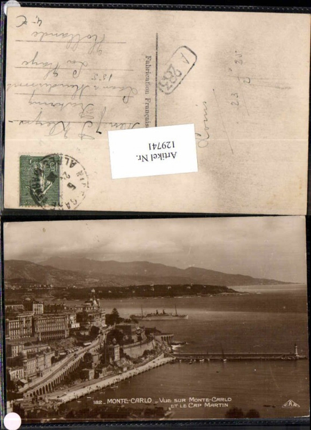 129741,Monte Carlo Fotokarte