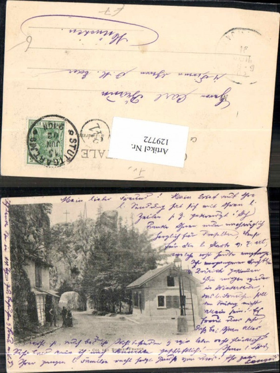 129772,Col des Roches France 1900